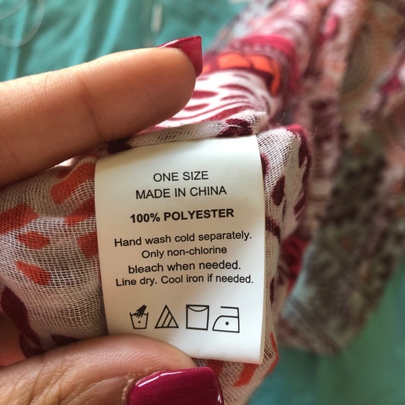 Aztec Print Infinity Scarf - Picture 2 of 2